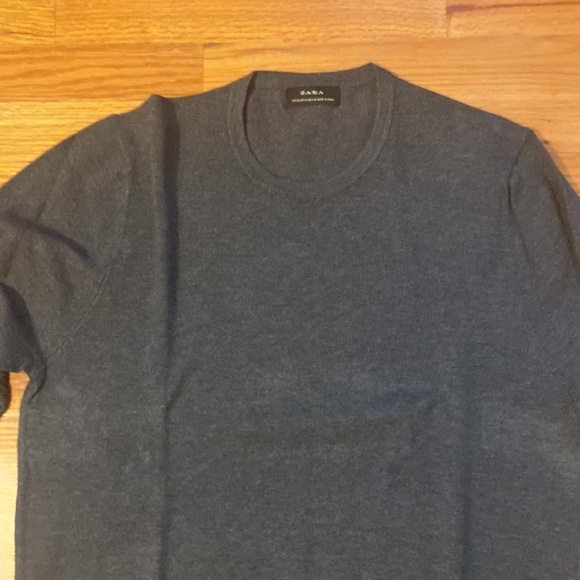 Men’s Zara sweater. Grey. Size M - Picture 2 of 6